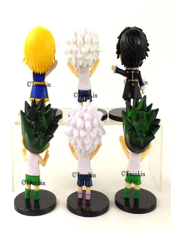 Trunkin | Hunter X Hunter Gon Freecss Killua Zoldyck Kurapika | Cute Pvc Action Figures Toys Set 10Cm Rubber Figurines,Multicolor - Image 2